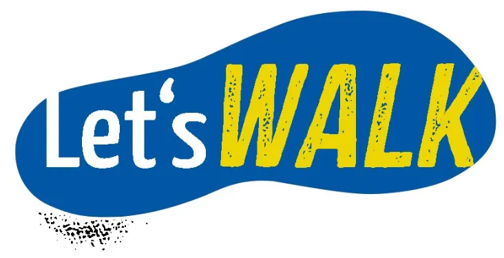 Let's Walk Logo