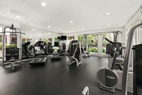 gym inside apartment complex